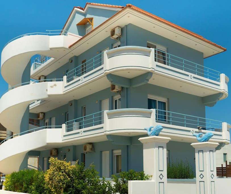 Megat Seaview And Seaside Apartments Ialysos  Luaran gambar
