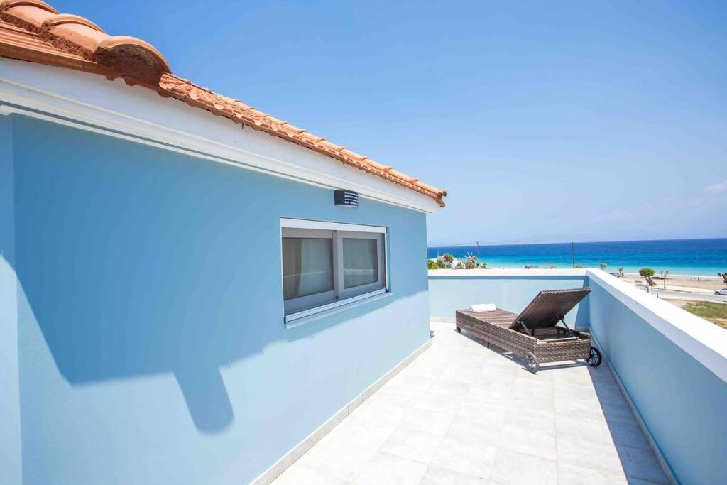Megat Seaview And Seaside Apartments Ialysos  Luaran gambar
