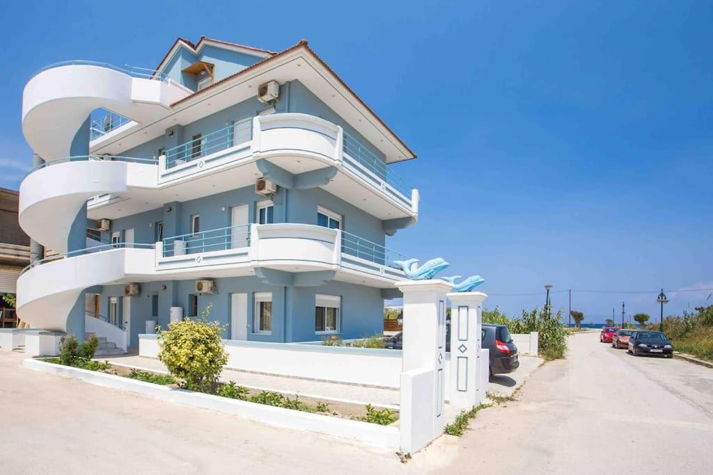Megat Seaview And Seaside Apartments Ialysos  Luaran gambar