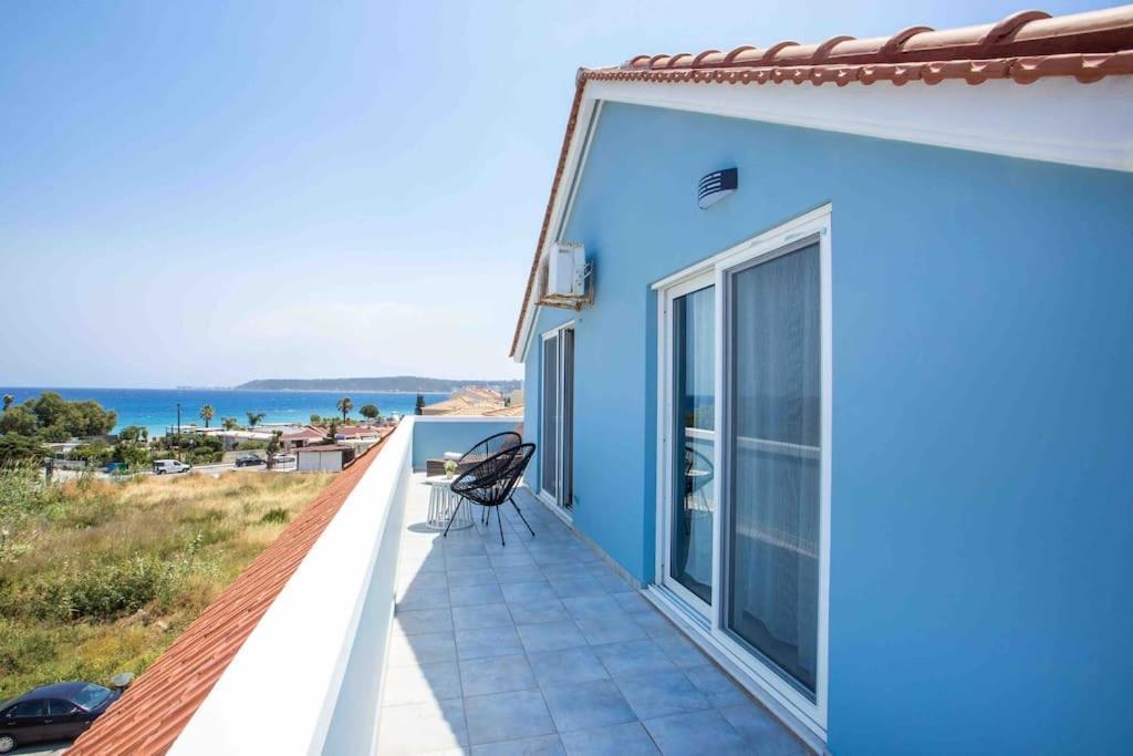 Megat Seaview And Seaside Apartments Ialysos  Luaran gambar