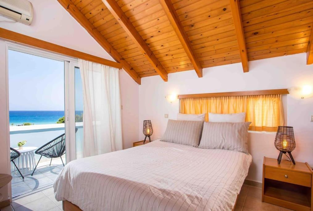 Megat Seaview And Seaside Apartments Ialysos  Luaran gambar