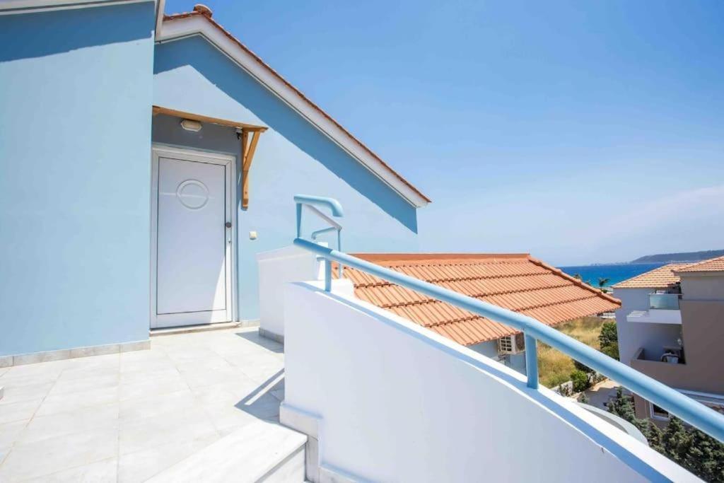 Megat Seaview And Seaside Apartments Ialysos  Luaran gambar
